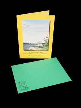 Far Side Vintage Hallmark Geese Watching Flocks Go by Happy Birthday Card